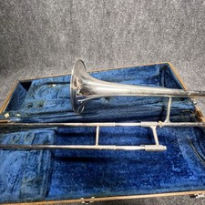 Yamaha YSL-352S Bb Tenor Trombone Silver Plated Student Model with Case Read 