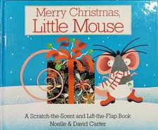 Noelle & David Carter Merry Christmas Little Mouse Pop-up Book Mint