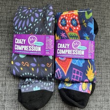 Crazy Compression Extra Wide 2 Pair L/XL