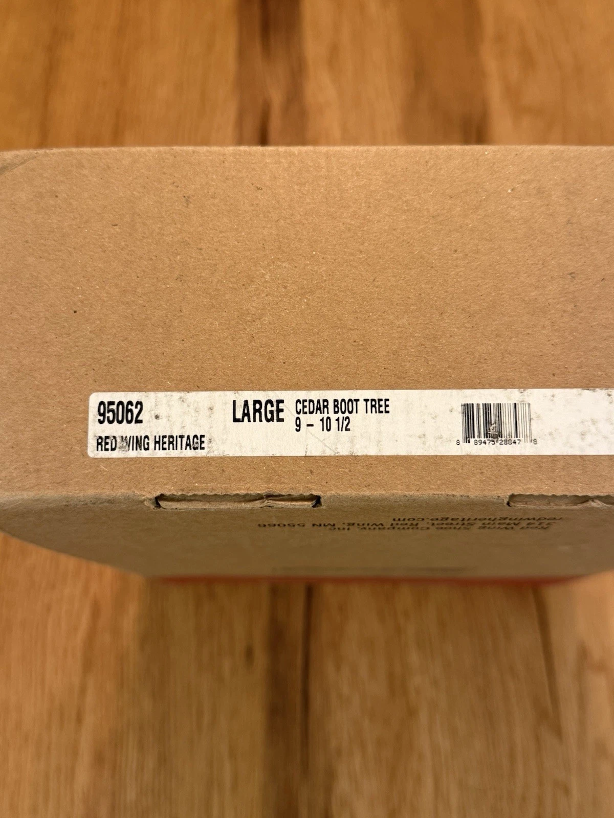 Red Wing Large Cedar Boot Tree 95062 9-10.5 US Men’s - Brand New Boxed 3