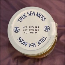 True Sea Moss Gel Mango Pineapple Vegan Gluten Free Superfood 16oz