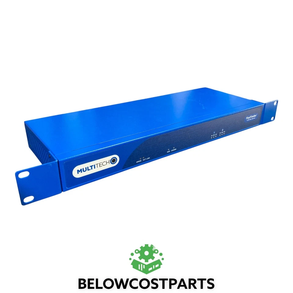 Multitech FaxFinder FF420 4-Port v.34 Rackmount Fax Server – Tested, No PSU - Image 4 of 4