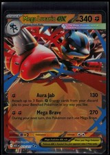 Mega Lucario ex 113/217 Double Rare Ascended Heroes Holo NM/M