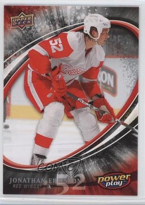 2008-09 Upper Deck Power Play Box Set Jonathan Ericsson #328 Rookie RC t3w