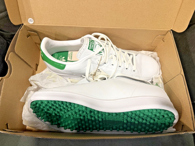 Adidas Stan Smith Primegreen Spikeless Golf Shoes (Q46252) White