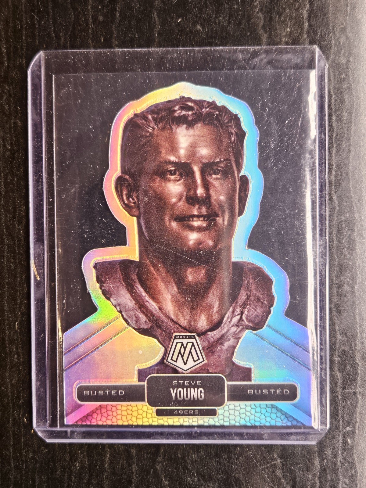 2022 Panini Mosaic Steve Young 49ers BUSTED SSP CASE HIT