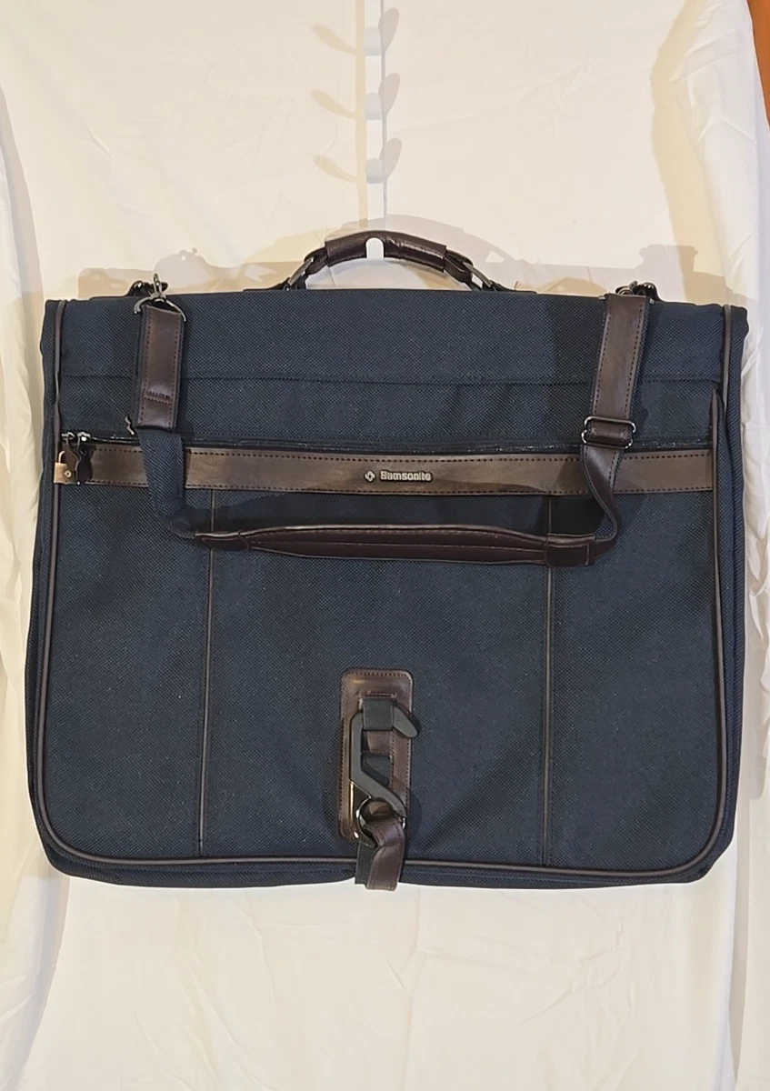 Sac Vêtement Samsonite Vintage – Pliable, à Cintre, Motif écossais – France