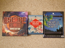 Talking Tables Escape Room Style Puzzle Game Bundle Mars Kyoto Enchanted Castle