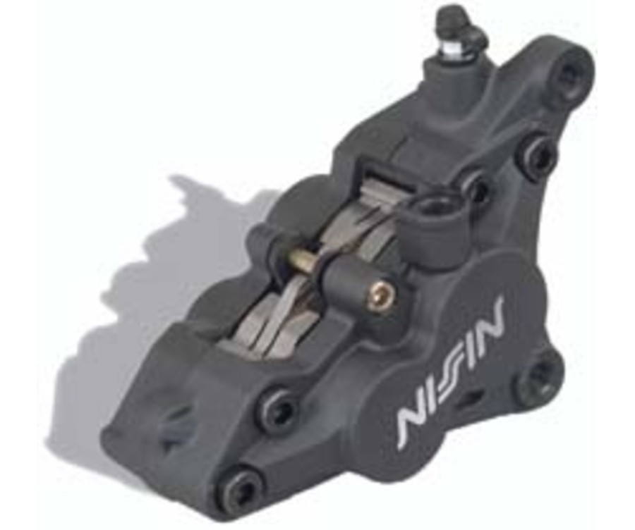 Etrier de frein 4 pistons avant gauche Nissin pour restaurer le mordant