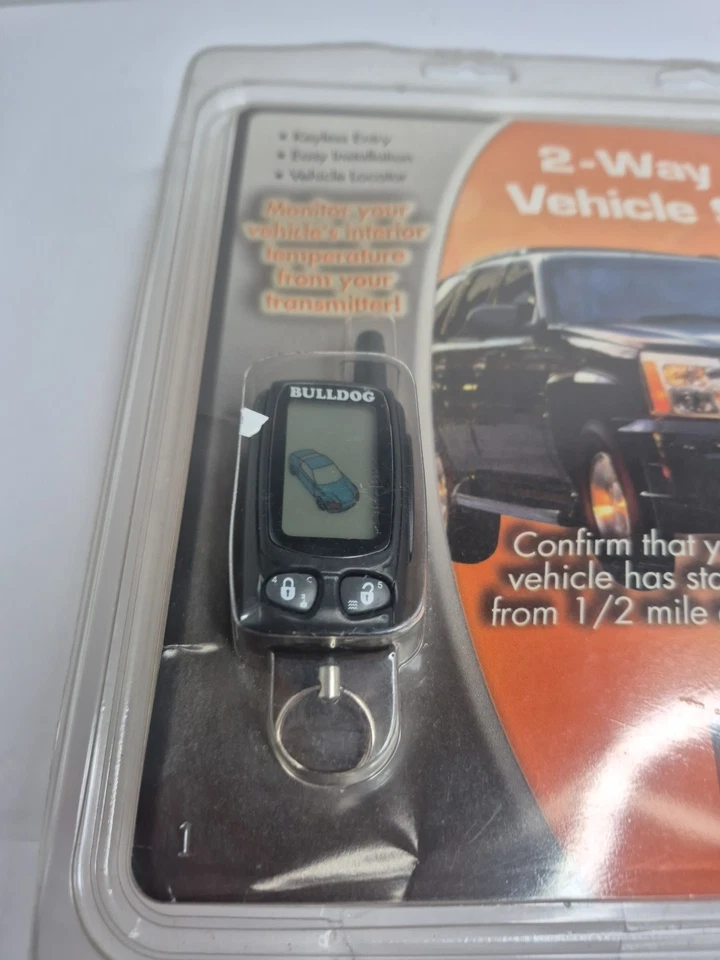 Bulldog Security Deluxe 500 LC Remote Vehicle Starter & Paging Alarm System NIB - Image 3 of 4