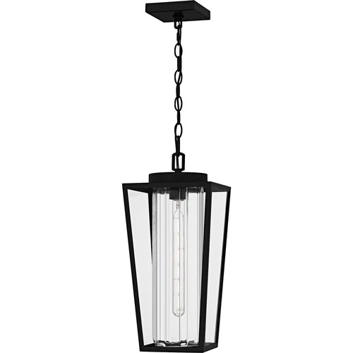 Quoizel JET1509 Jett 9"W Mini Pendant - Black - Picture 4 of 8