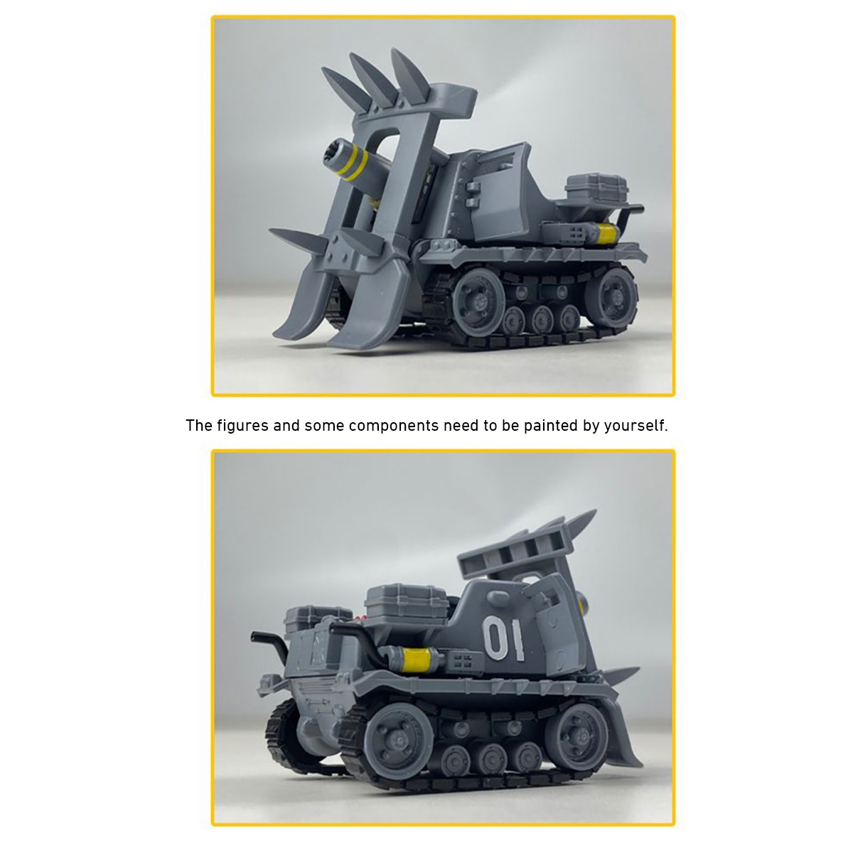 HiPlay XINSHI MODEL Plastic Model Kits: Metal Slug X Set - 6: Tank