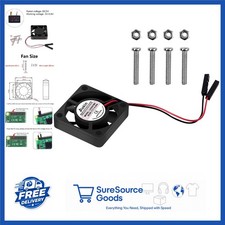 Cooling Fan for Raspberry Pi 4 B, 3 B , 2 B, 1 B 5V/3.3V with Screws Included
