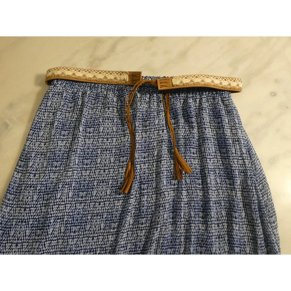 Faded Glory Women's Plus Size 2X 18W-20W Skirt with Belt - Image 2 of 4