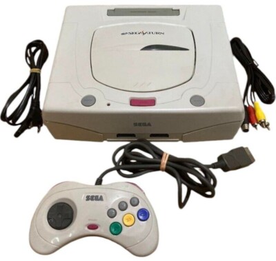 Sega Saturn Console White HST-3220 Japanese Version Choose Your