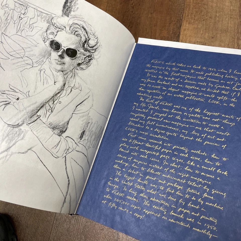 Flair Magazine Rare Book with Clamshell Cover Celebrates 1950s Style & Culture Foto 4 de 4