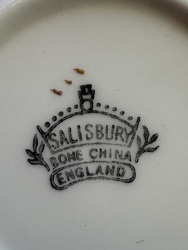 S.S. Empress Of England Ship Ashtray 4 1/2” Salisbury Bone China England. - Picture 8 of 8