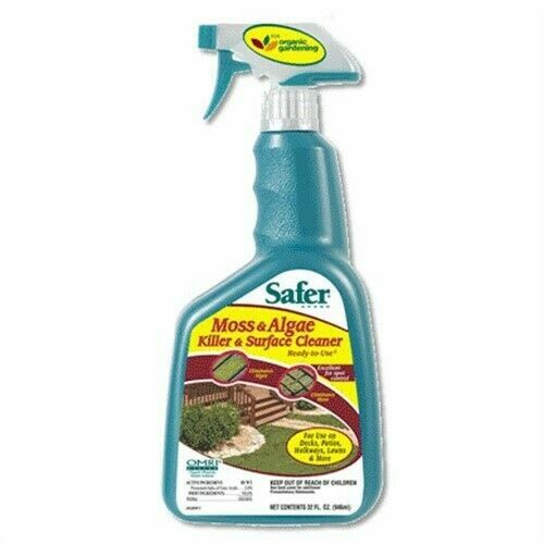 Safer Moss & Algae Killer 32oz RTU for sale online eBay