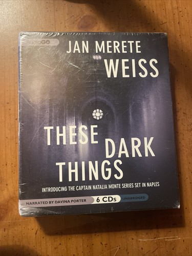 These Dark Things Audiobook 6 Cd Set Jan Merete Weiss Captain Natalia Monte