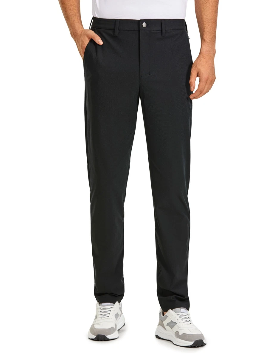 CRZ YOGA Men's Golf Pants Quick Dry Lightweight Casual Trousers