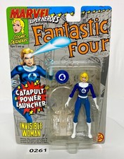 Vintage Marvel Super Heroes Fantastic Four Invisible Woman Figure ToyBiz 1994