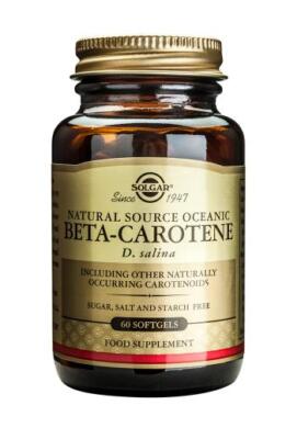 Solgar Natural Source Oceanic Beta-Carotin 7 mg Weichkapseln, 60