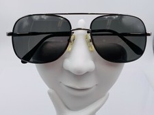 Vintage Montreax Regal Gunmetal Pilot Sunglasses Korea FRAMES ONLY