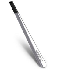 Falkon Shoe Horn Long Handle: 15" Long Metal Horn for Seniors, Men, Women 