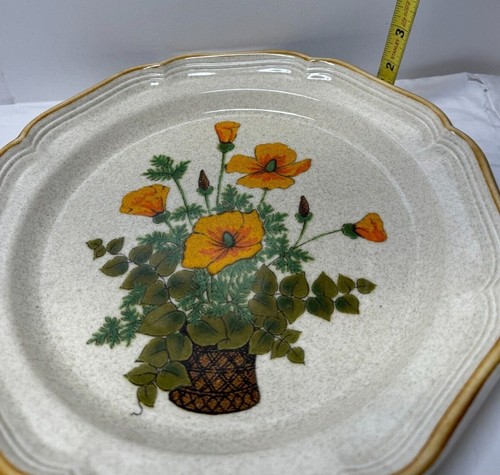 Vintage MIKASA Garden Club PETUNIAS EC401 ***DINNER AND BREAD PLATES*** - Picture 12 of 21