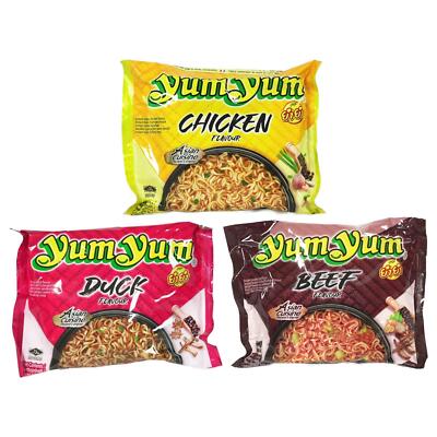 Yum Yum Instantnudeln 10xChicken/10xDuck/10xBeef Flavor(30x60g) Yum Yum Nudeln