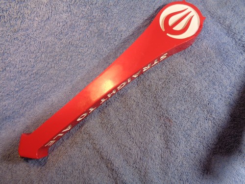 STRAIGHT To ALE Arrow Pitch Fork Design Draft Beer Tap Pull Handle Knob DAMAGE - Picture 3 of 12