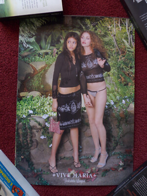 Vive Maria Werbeposter   Sexy  frühe Kollektion gerollt,    Top Zustand
