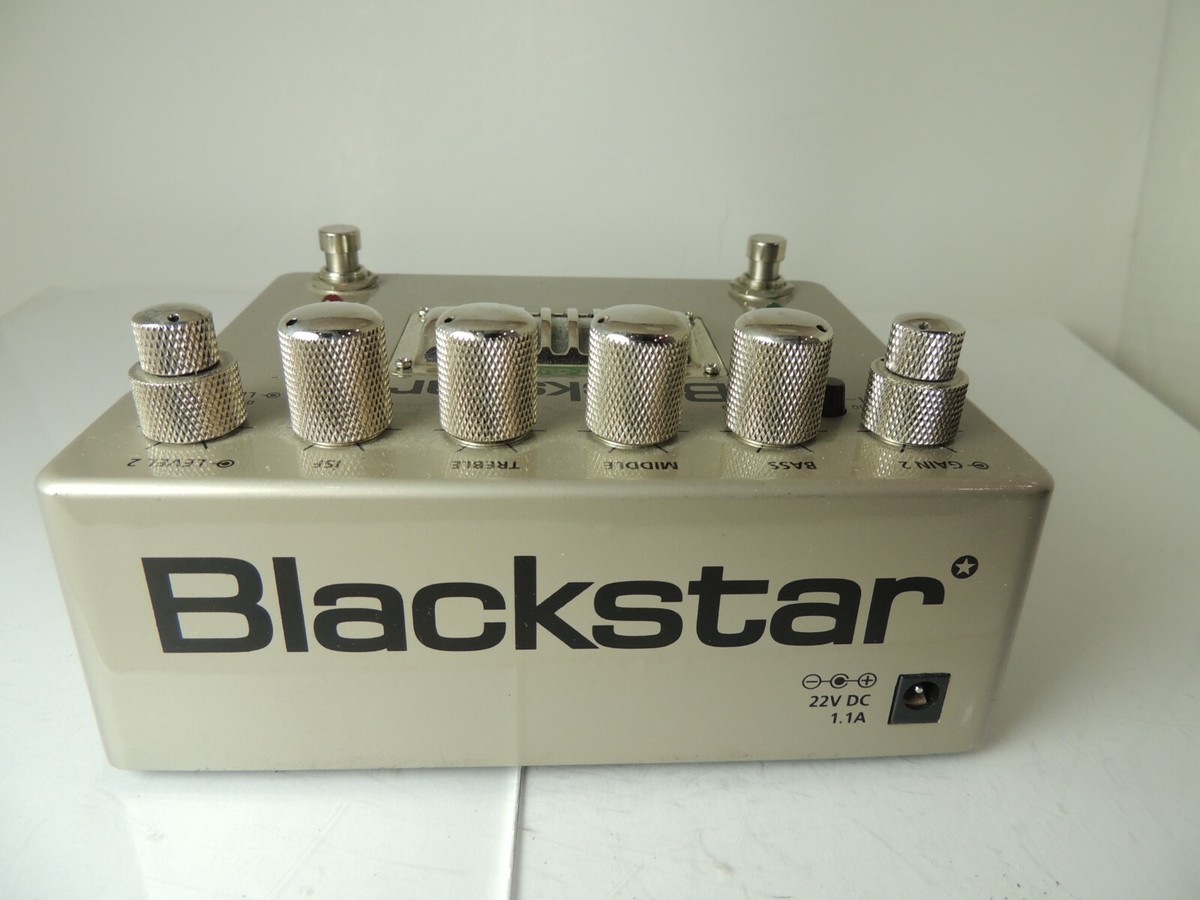 Blackstar HT-Dual Tube Pure Valve Distortion Effect Pedal w/Power