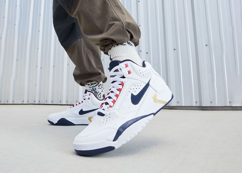 Size 8.5 - Nike Air Flight Lite Mid Olympic 2022