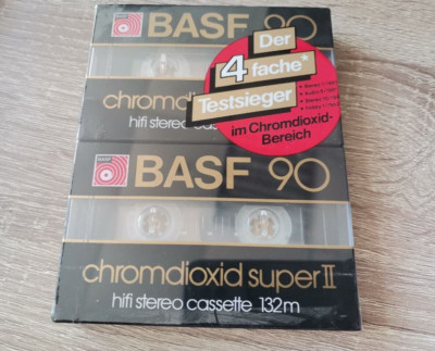 BASF Chrome S II 90 Minute Chrome Dioxide Super II 1985   1987