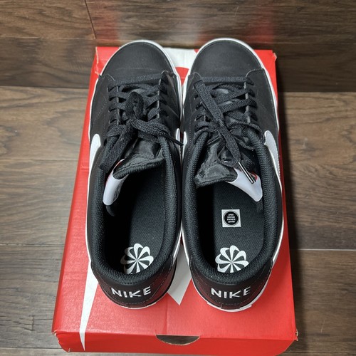 Nike Court Legacy NN Estilo de Vida Tenis Negro Blanco DH3162-001 Hombres Talla 12 - Imagen 9 de 16