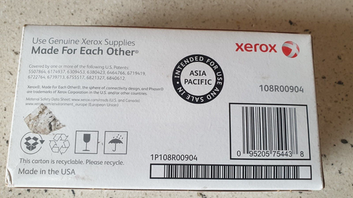 Genuine Xerox 108R00904 Magenta Solid Ink for Phaser 8560 / 8560MFP 3 pack - Picture 2 of 3