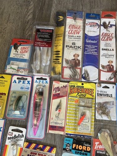 LOT OF 52 New Vintage Hot Spot’ Fishing 3 Box Used - Picture 8 of 17