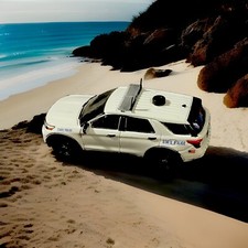 1/64 Greenlight Police Custom State Police 2020 Ford Interceptor Hot Pursuit