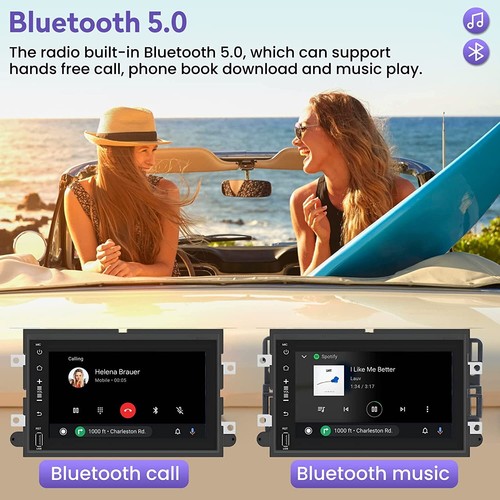 For 2004-2008 Ford F150 F-150 Carplay Car Radio Android 15 Navi GPS FM 16G - Picture 9 of 14