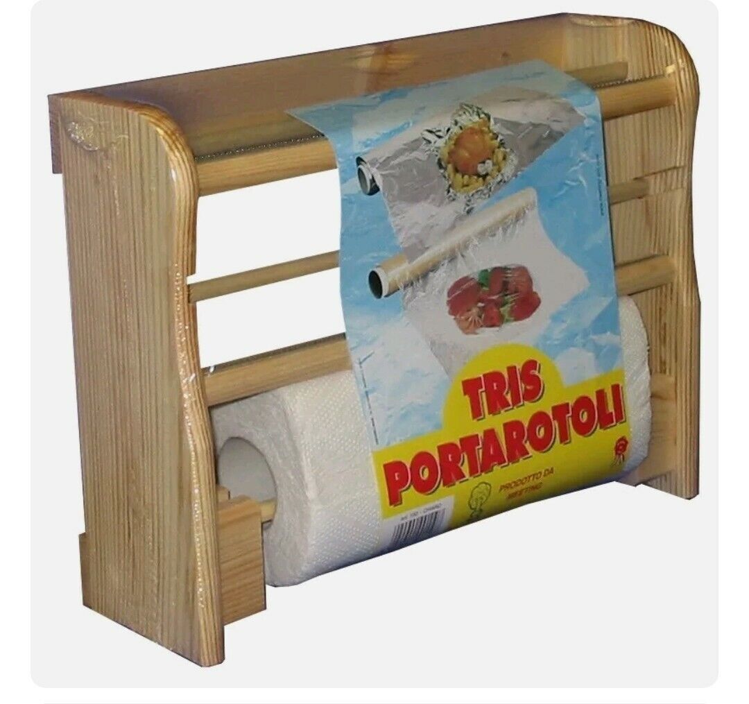 PORTA ROTOLO SCOTTEX SUPPORTO PER ROTOLO CARTA PELLICOLA TRASPARENTE ALLUMINIO