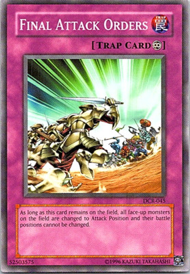 Final Attack Orders DCR-045 Yu-Gi-Oh Heavy Play Unlimited