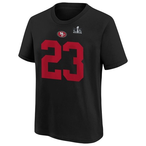 Christian McCaffrey San Francisco 49ers Nike Super Bowl LVIII T-Shirt Men's XL - Picture 2 of 13