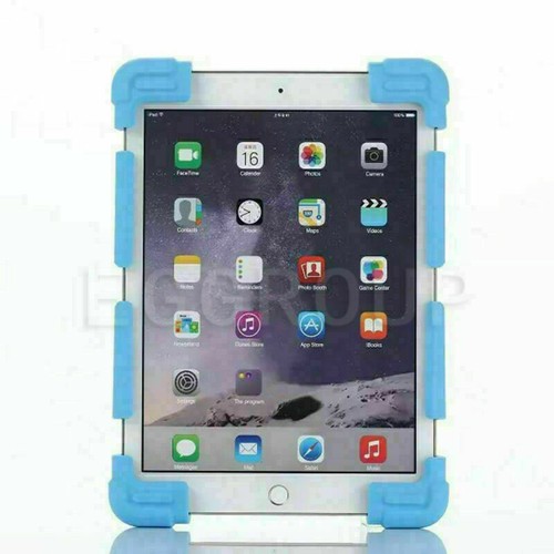 Universal 7" 8" 10" inch Tablet Soft Case Kids Shockproof Silicone Stand Cover - Picture 17 of 28