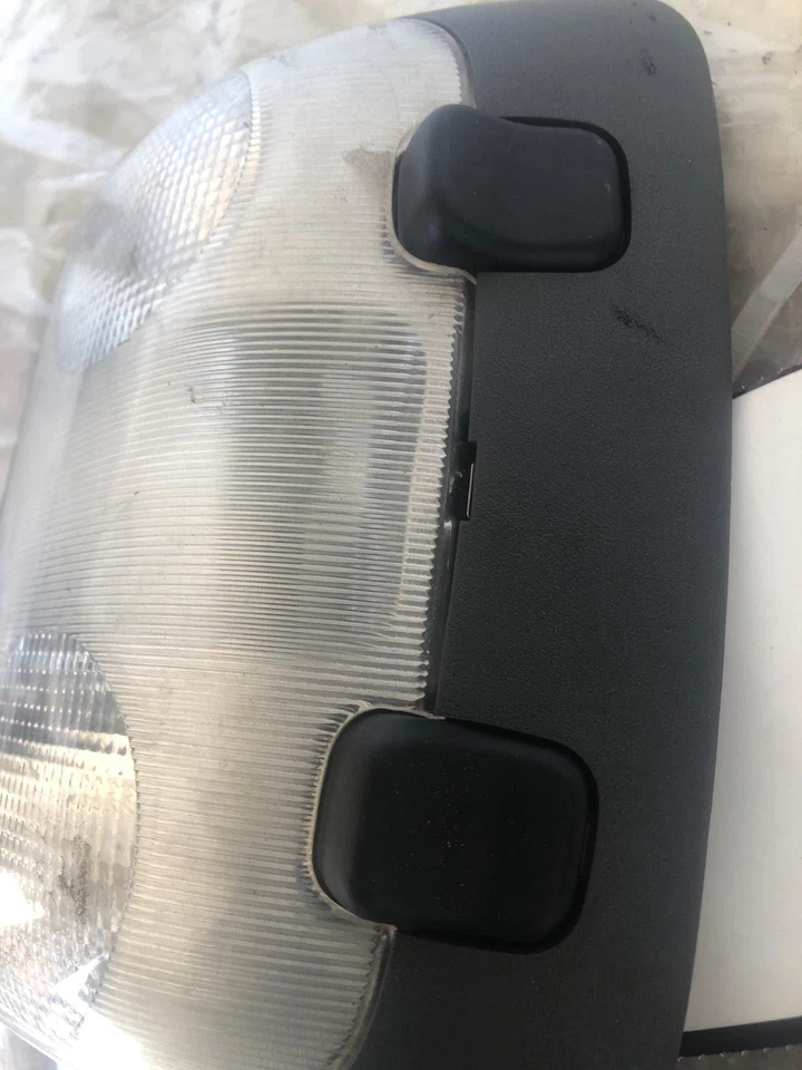 2001 FORD EXPLORER SPORT Rear Dome Roof Interior Light Reading Lamp Switch Panel - Image 2 of 4