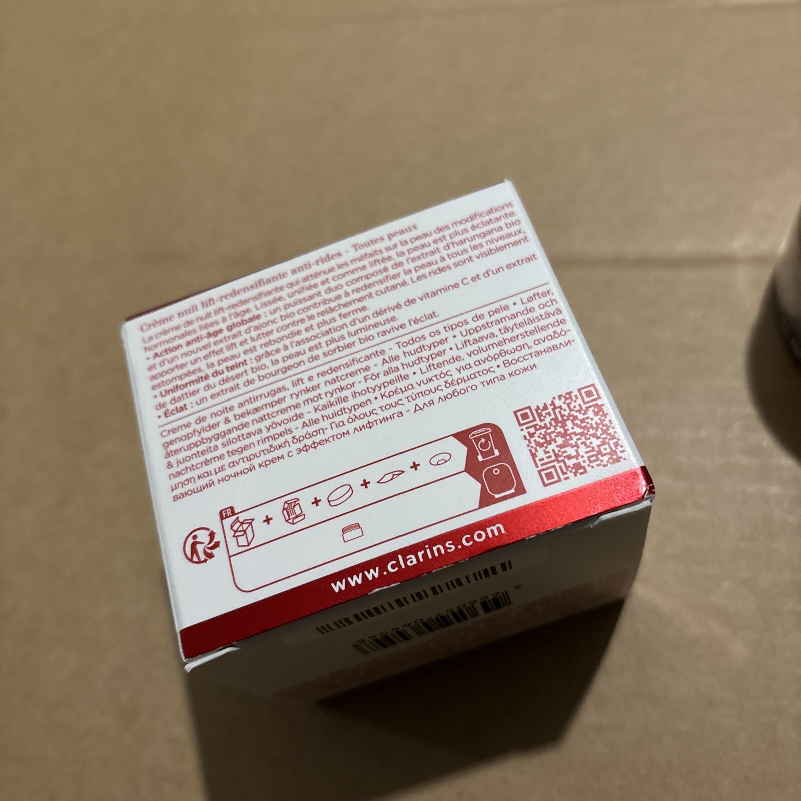 Clarins Super Restorative Night Cream 50ml All Skin Types SEALED Expiry