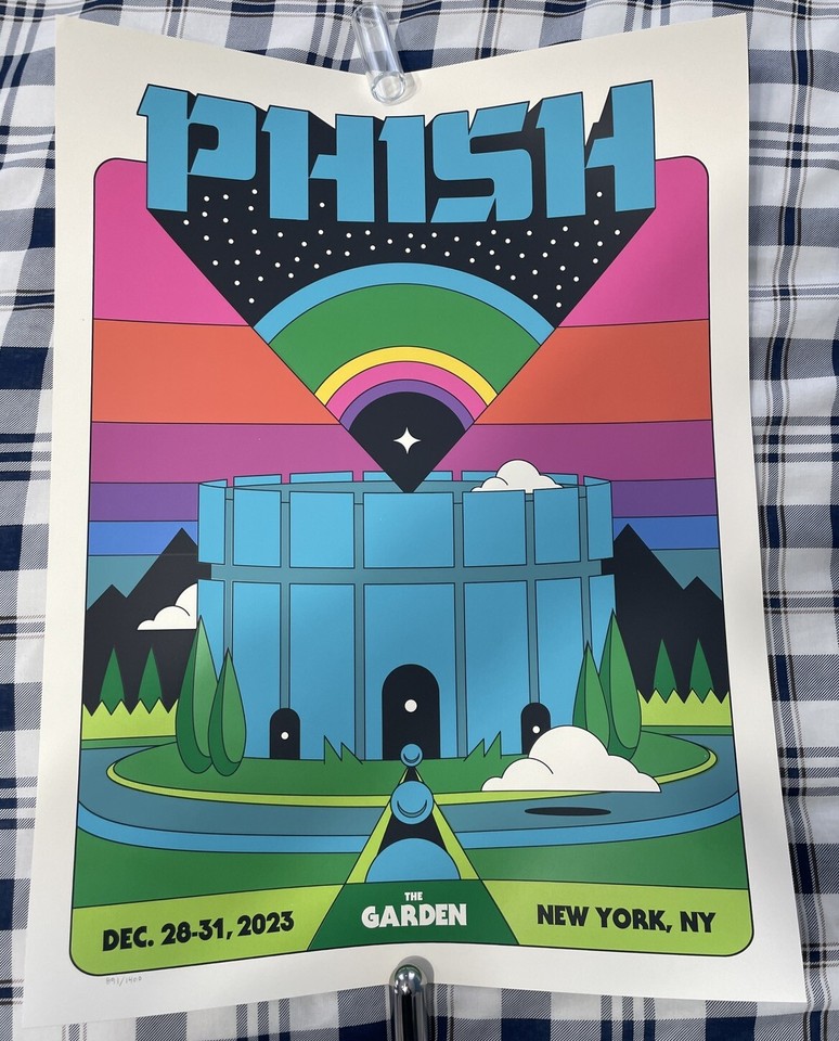 Phish MSG NYE 2024 Poster Set With Variant eBay