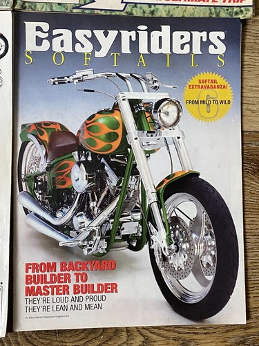 Konvolut 8 Vintage Motorrad Zeitschriften - Street Chopper, Easyriders, American Iron - Bild 9 von 13