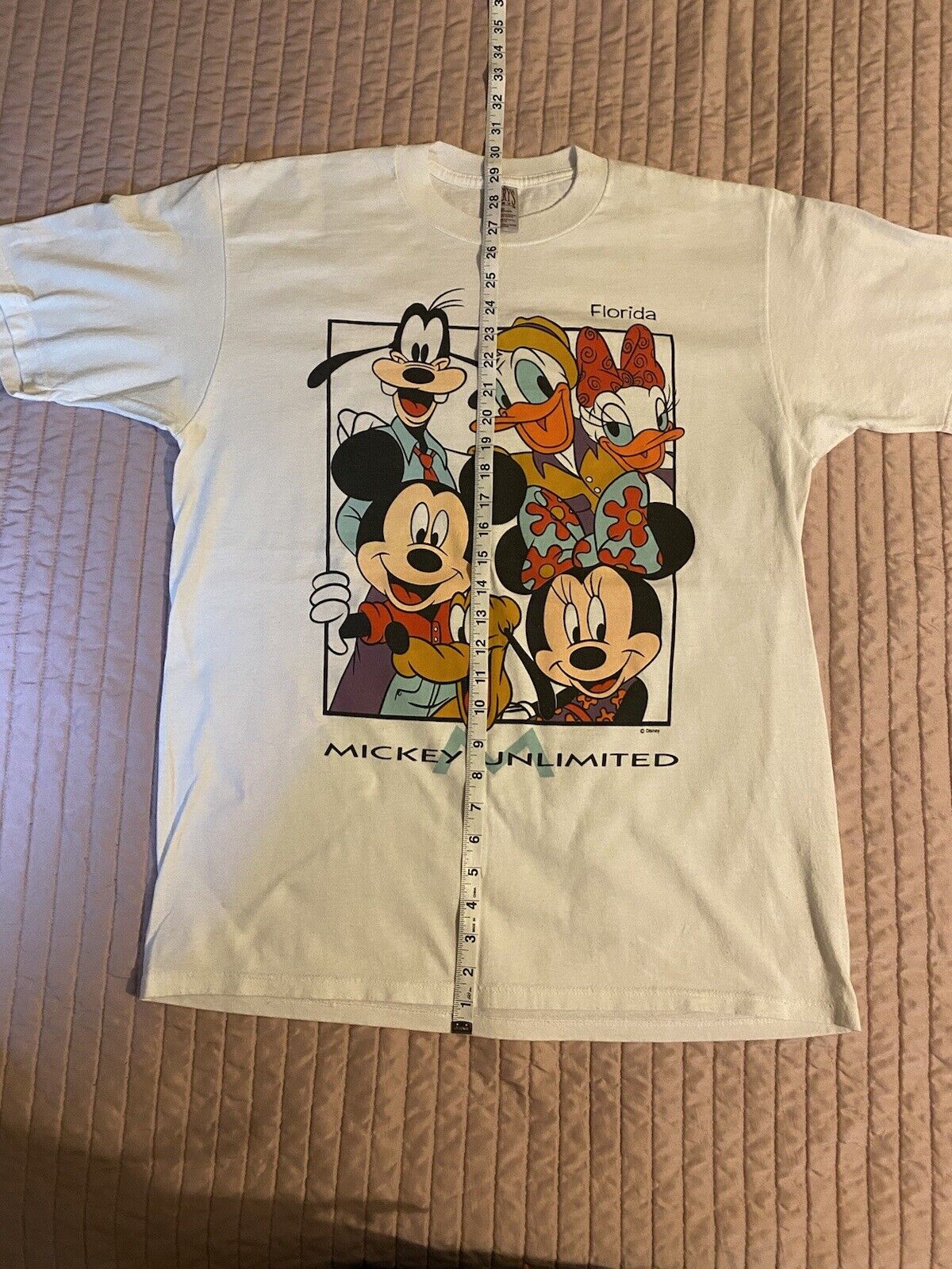 Disney Florida Mickey Unlimited Vintage Tee Shirt - image 11