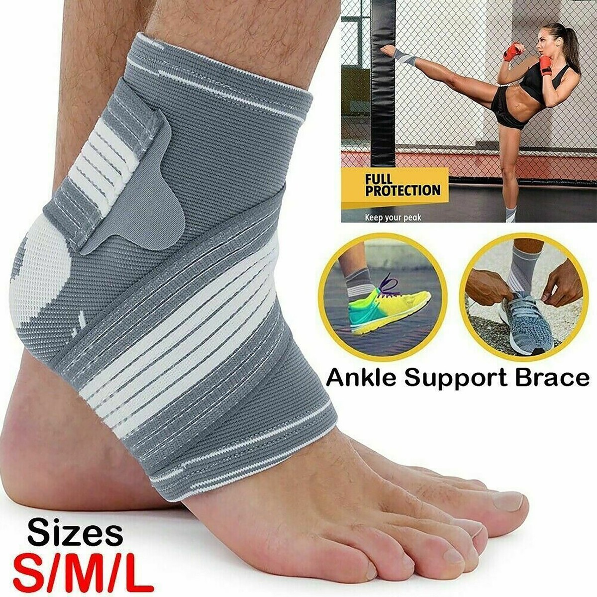 Tendon Rupture Achilles Foot Brace Ankle Support Brace Compression